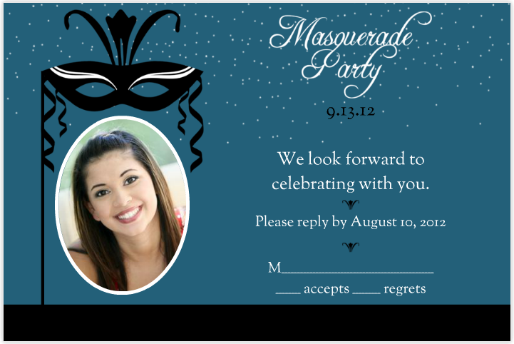  adding a photo of the birthday girl and a little help on RSVP wording 
