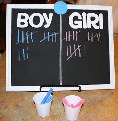 gender reveal party game idea