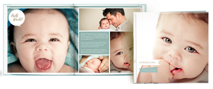 baby magazine photo book
