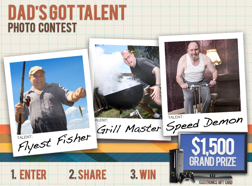 dad's got talent photo contest