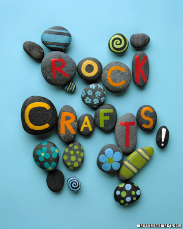 Craft Ideas  Toddlers on Summer Crafts For Kids  5 Simple Ideas For Diy Rock Art
