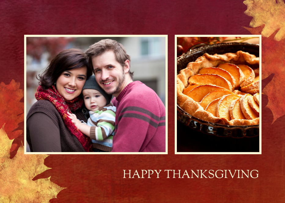Thanksgiving Recipe Greeting