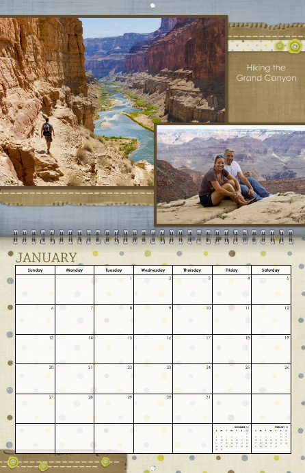 Hiking Calendar