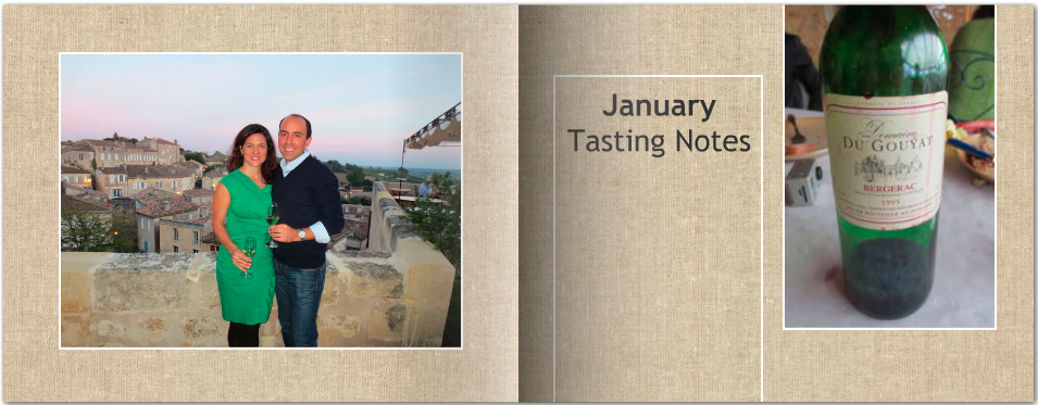 Wine Tasting Year-Long Photo Book
