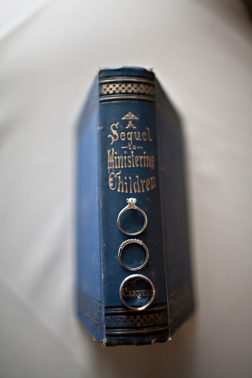 Rings on book spine