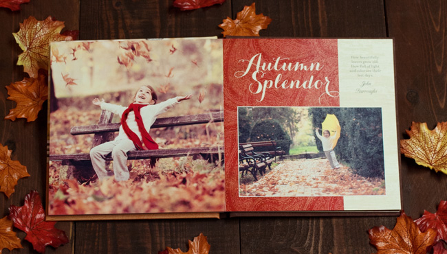 Autumn Photo Book