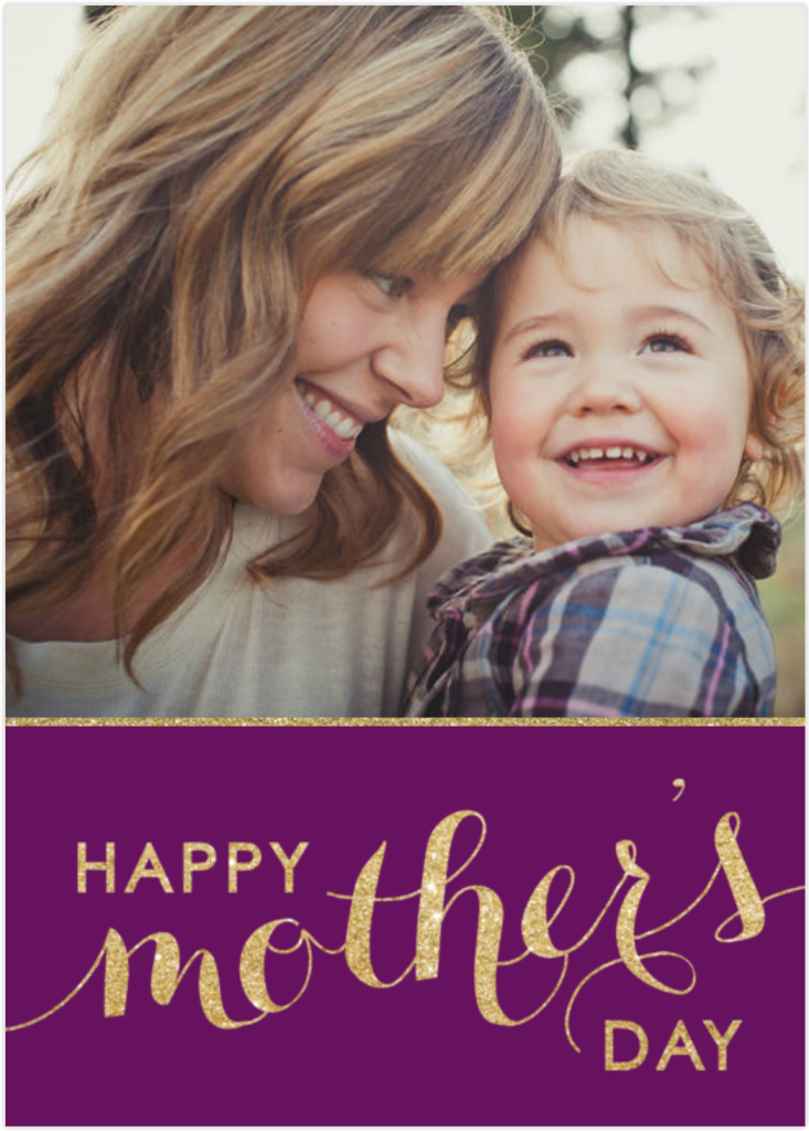 Custom Mother's Day Cards