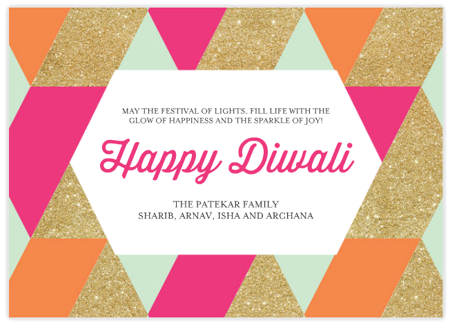 happy diwali greeting card mixbook