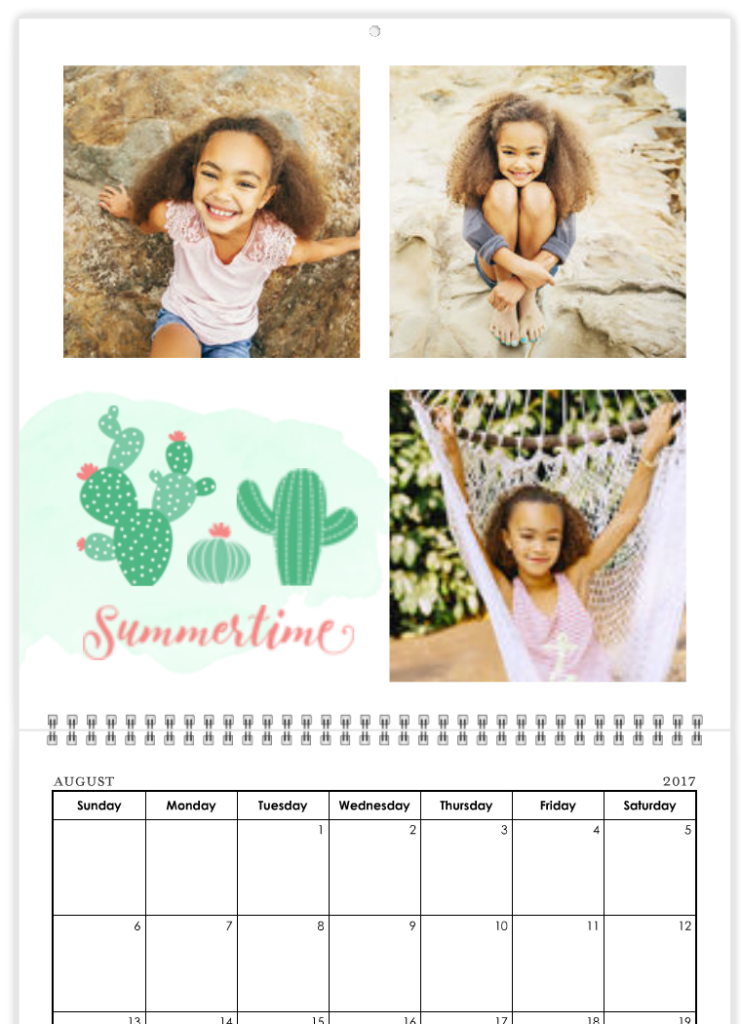 home decor custom photo calendar mixbook 2